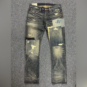 POLO Ralph Lauren Distressed Patchwork Jeans